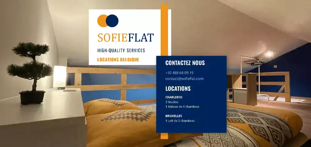 Affordable accommodation CHARLEROI - Sofieflat